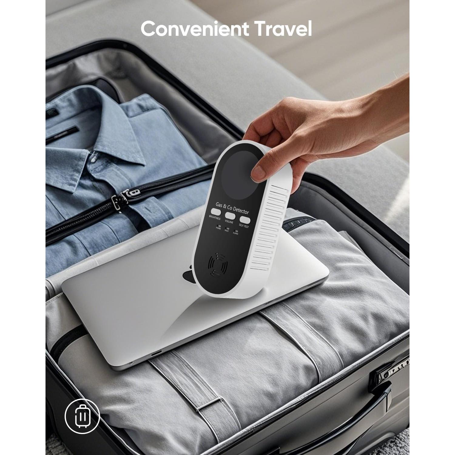 Detector de Monóxido de Carbono 5-en-1 Vilfet KH168, Pantalla HD