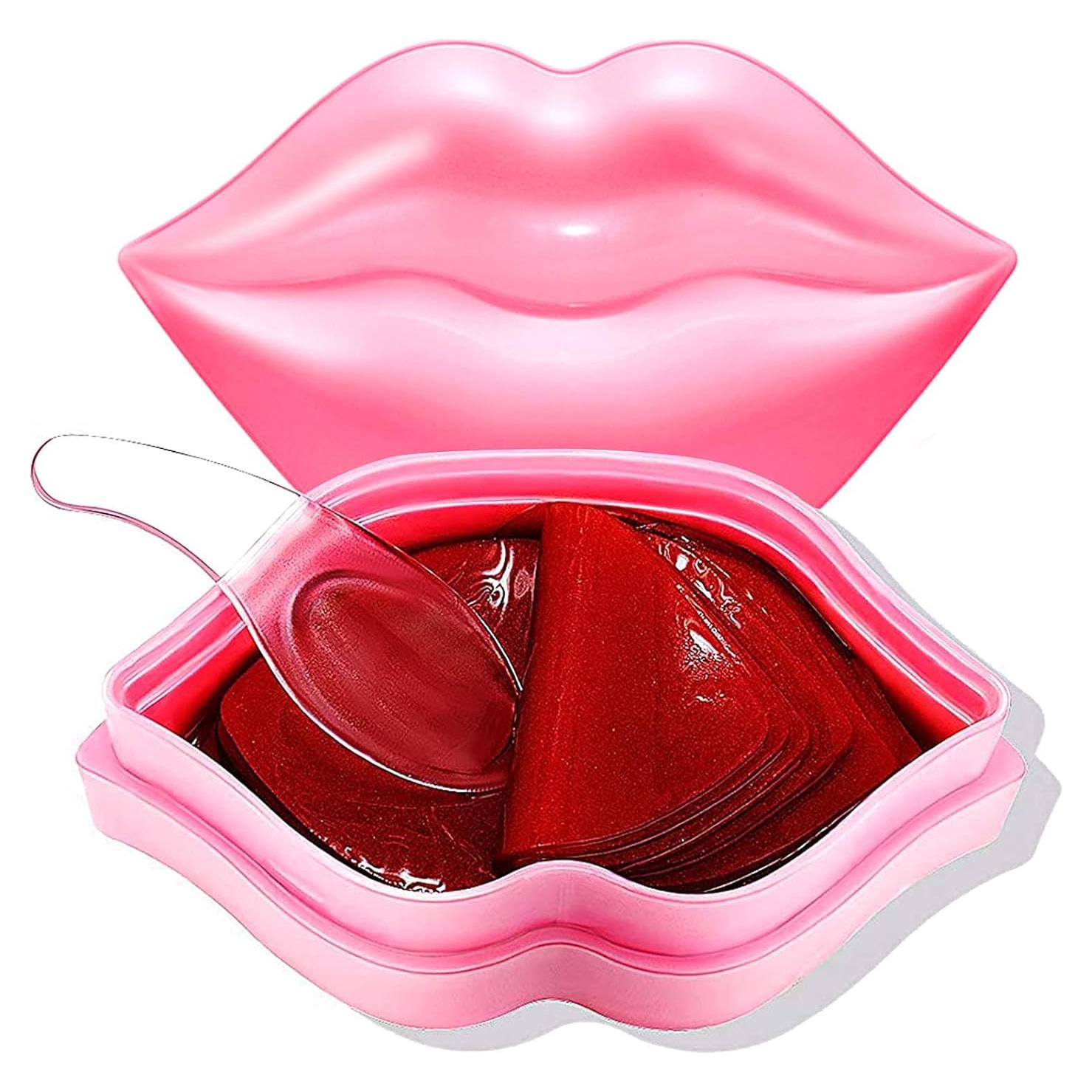 Mascarilla Hidratante para Labios Miniling - 20 Piezas Rosa