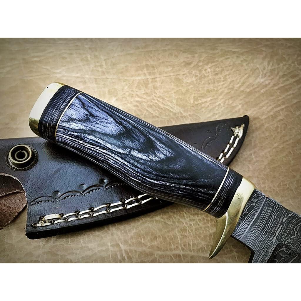 Cuchillo de Desollado Palacio Damasco 21.59 cm Acero Damasco