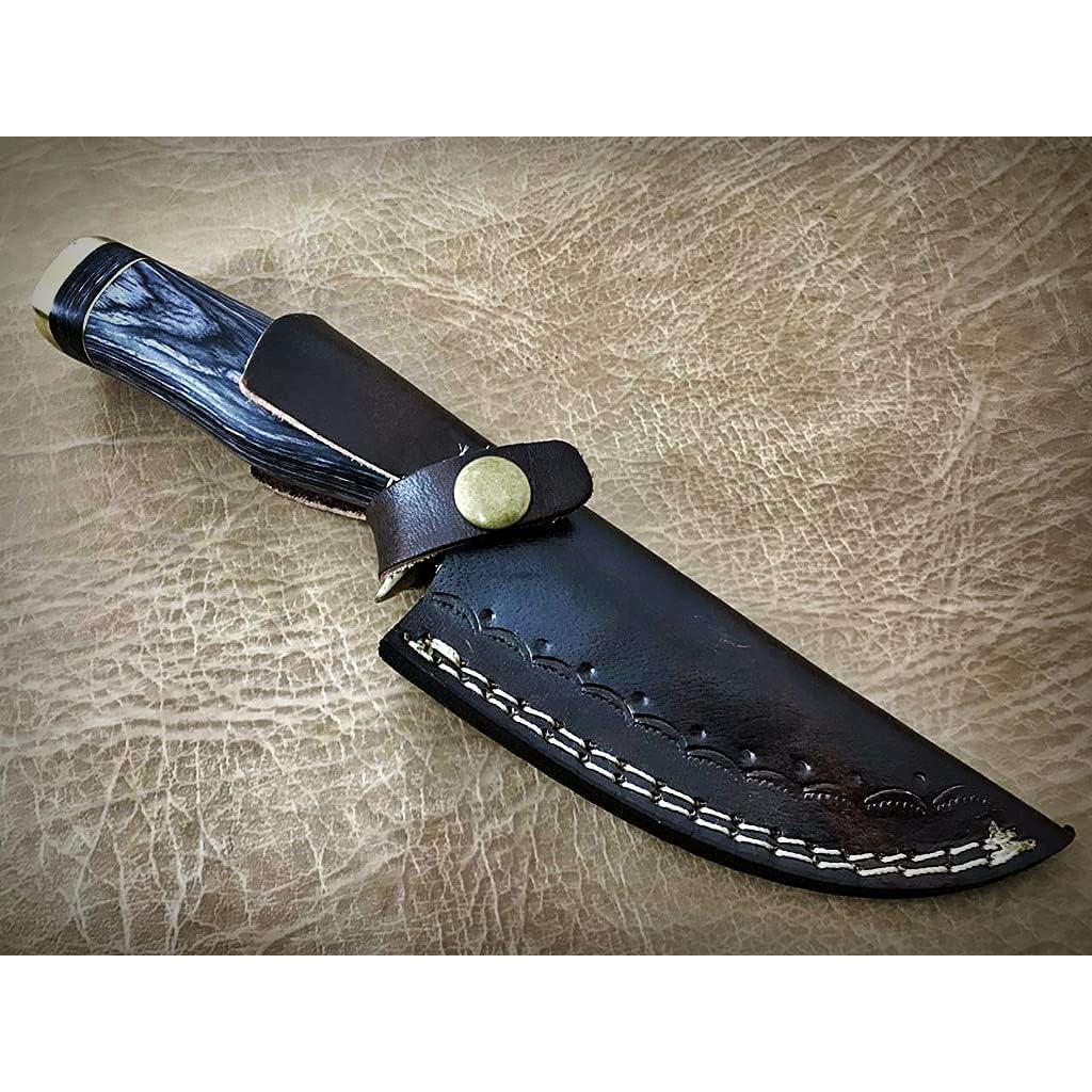Cuchillo de Desollado Palacio Damasco 21.59 cm Acero Damasco