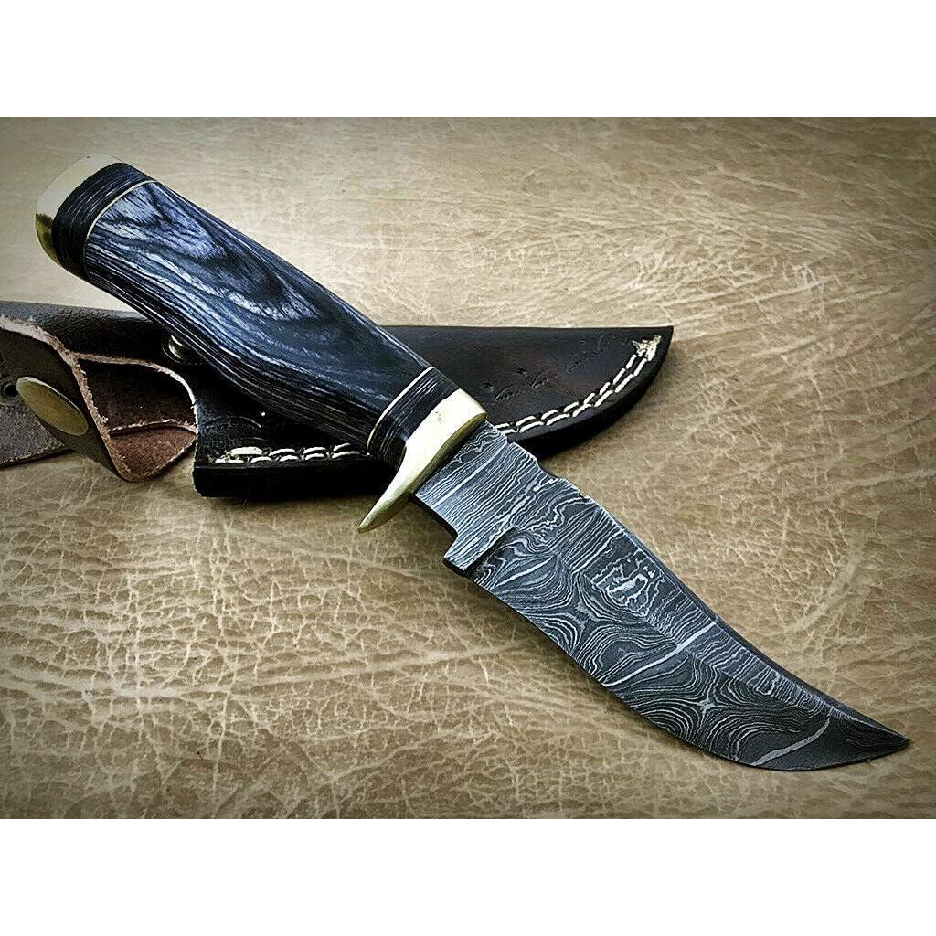Cuchillo de Desollado Palacio Damasco 21.59 cm Acero Damasco