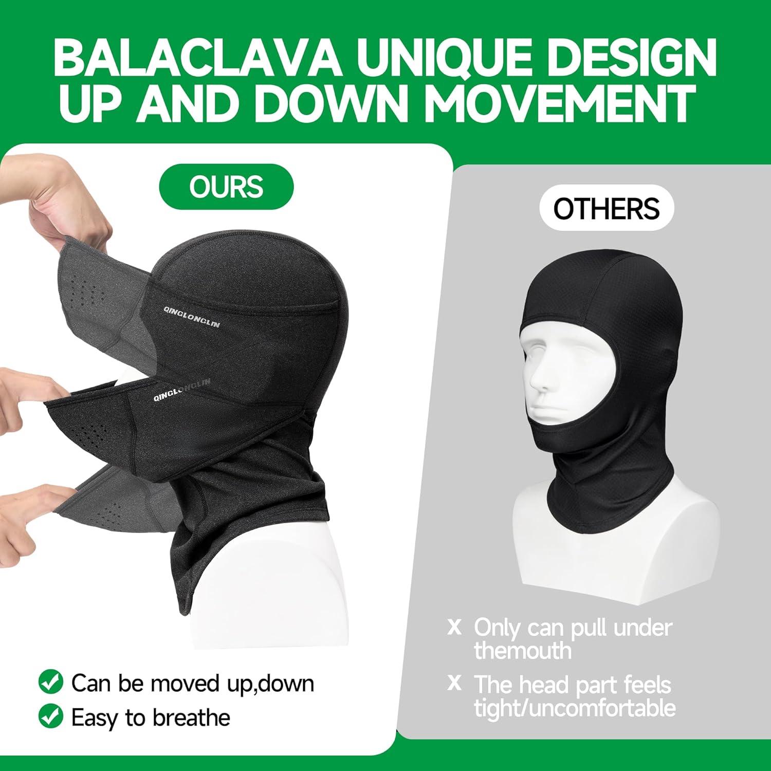 Balaclava de Esquí Polar Guangzhou QL-B063-AG Talla Única