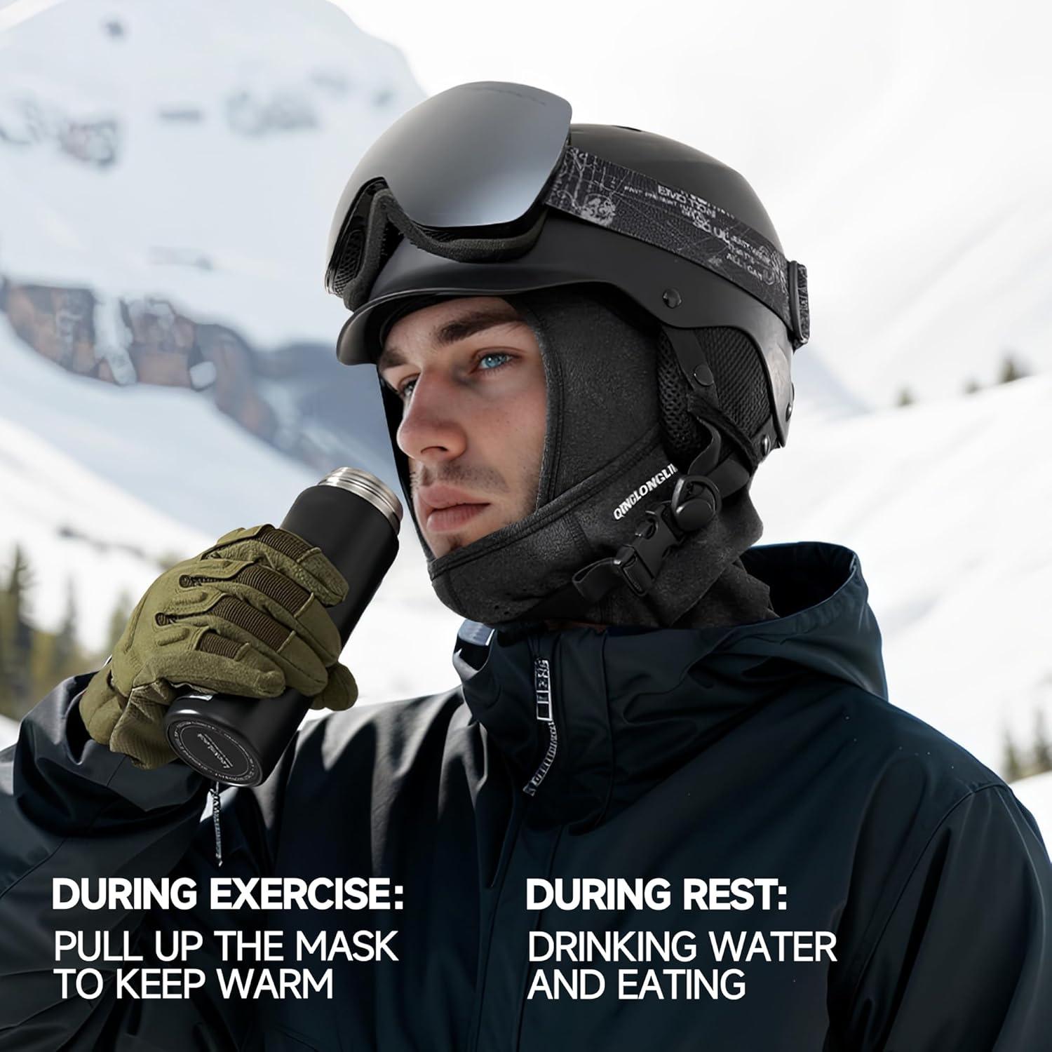 Balaclava de Esquí Polar Guangzhou QL-B063-AG Talla Única