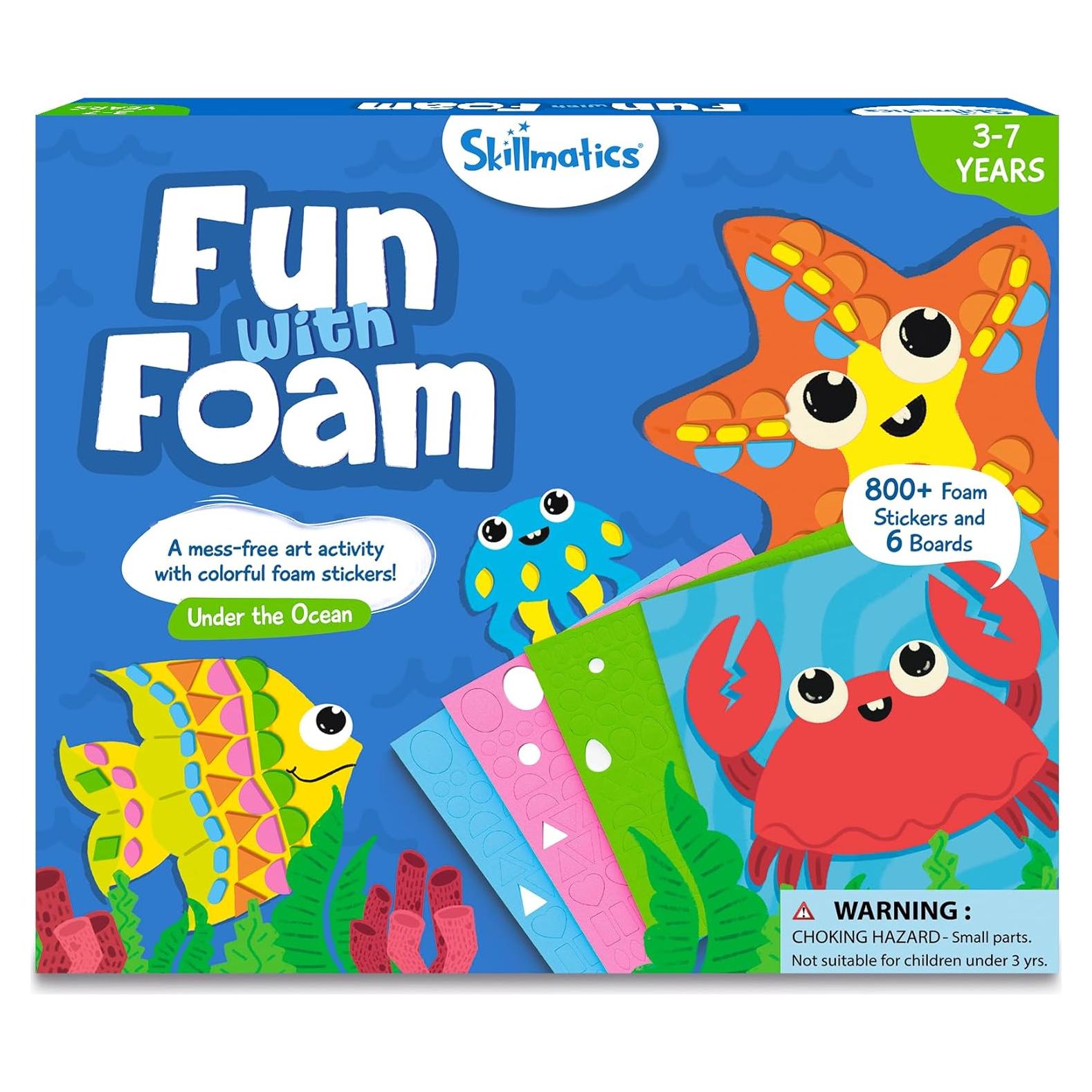 Kit de Manualidades Skillmatics - Stickers de Espuma 3D