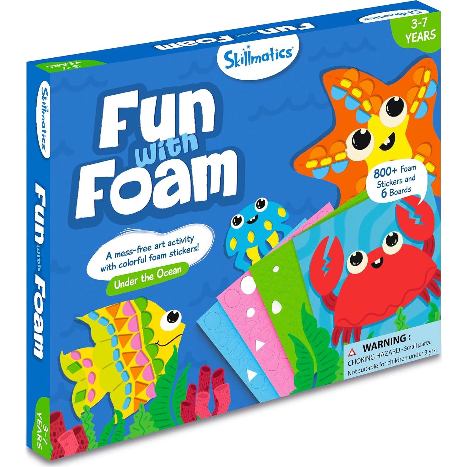 Kit de Manualidades Skillmatics - Stickers de Espuma 3D