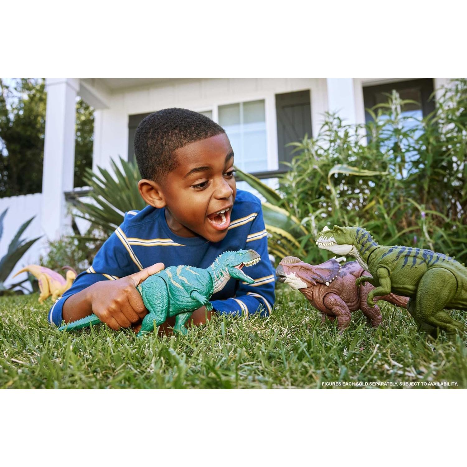 Figura de Acción Dinosaurio Mattel Jurassic World Pachyrhinosaurus