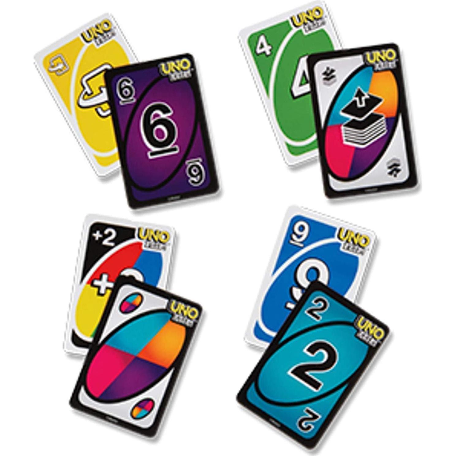Juego de Cartas Mattel UNO y UNO Flip - Paquete Doble