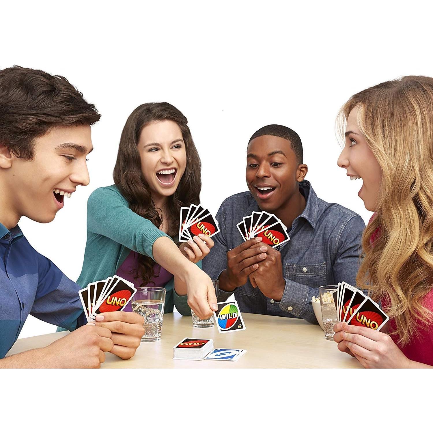 Juego de Cartas Mattel UNO y UNO Flip - Paquete Doble