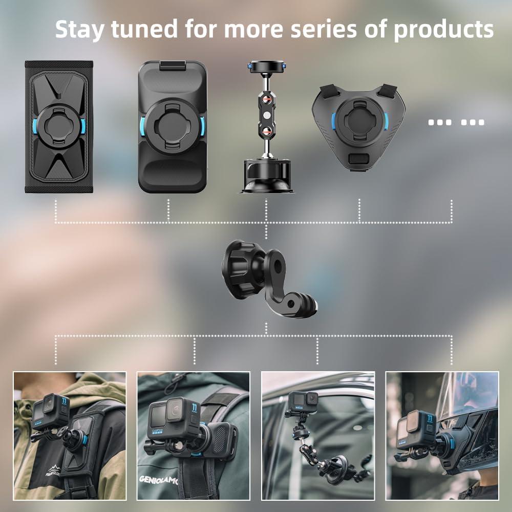 Soporte de Correa de Mochila Magnético SUREWO con Liberación Rápida