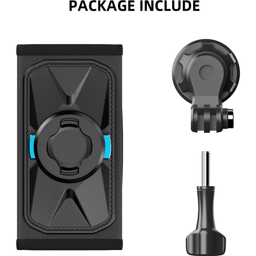 Soporte de Correa de Mochila Magnético SUREWO con Liberación Rápida