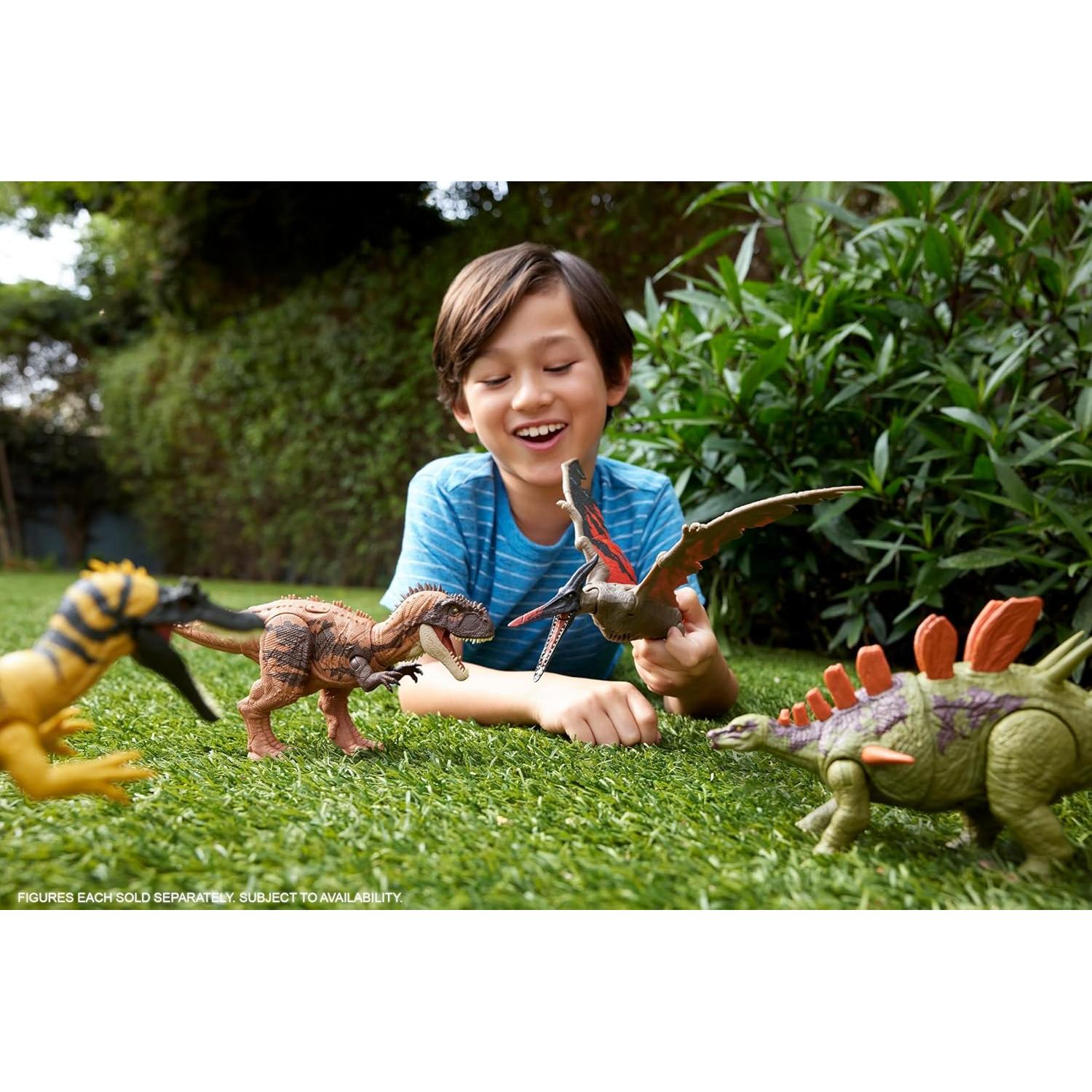 Dinosaurio Ceratosuchops Mattel Rugido Salvaje 27.9 cm