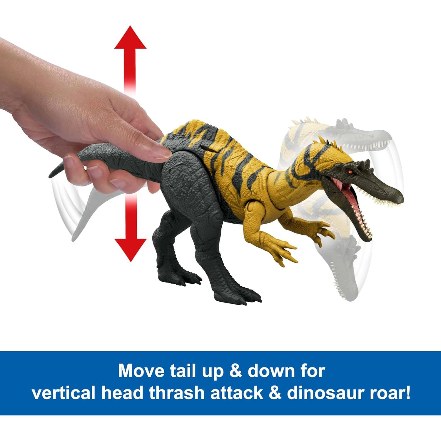 Dinosaurio Ceratosuchops Mattel Rugido Salvaje 27.9 cm