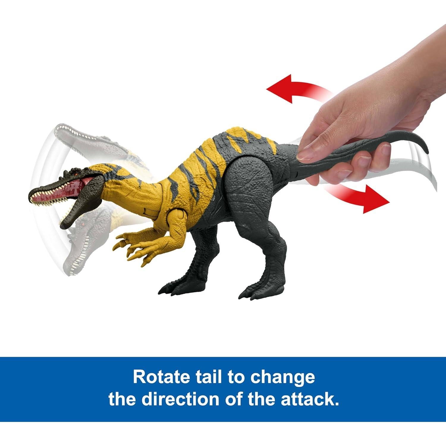 Dinosaurio Ceratosuchops Mattel Rugido Salvaje 27.9 cm