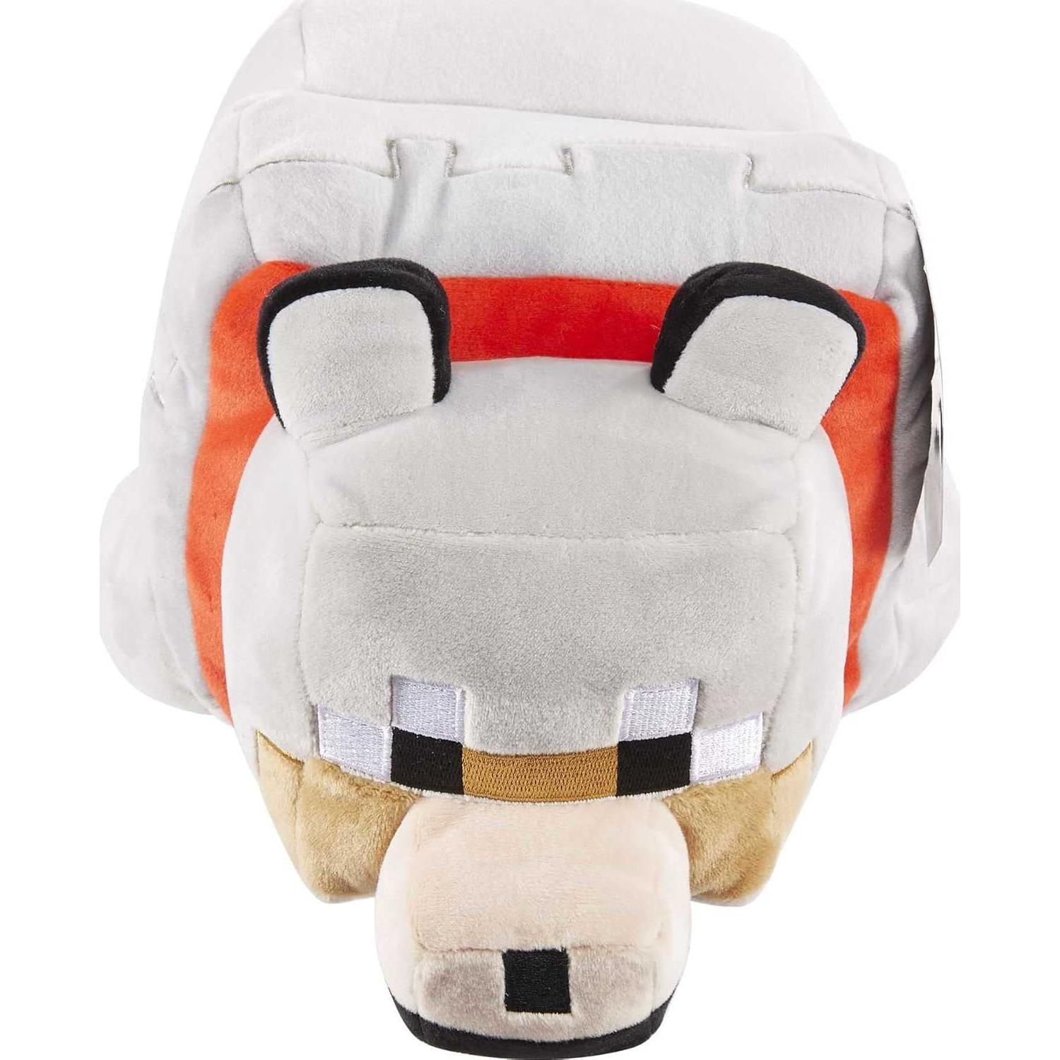 Figura de Peluche Mattel Minecraft Lobo 30 cm Suave Coleccionable