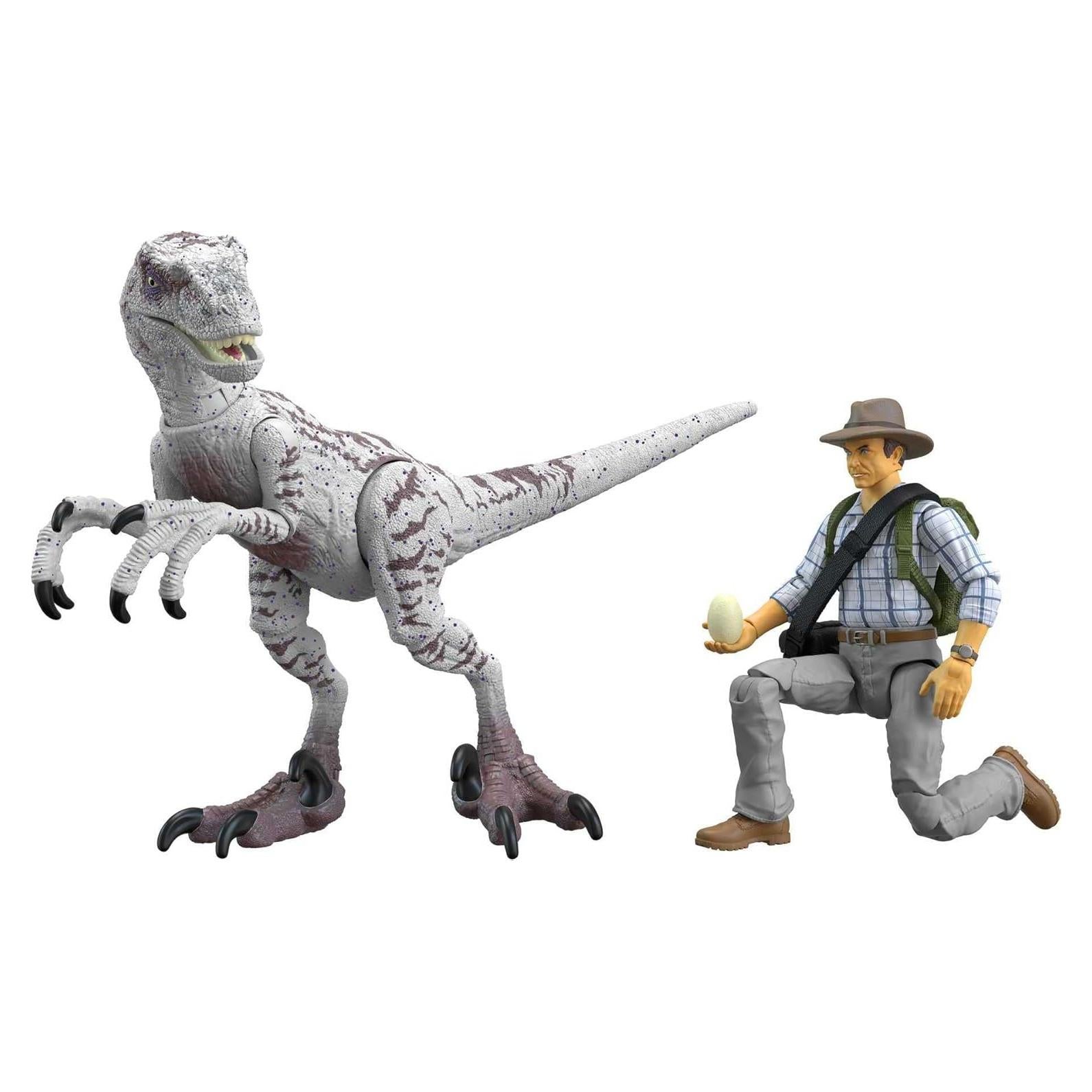 Conjunto de Figuras de Acción Mattel Jurassic World Dr. Alan Grant