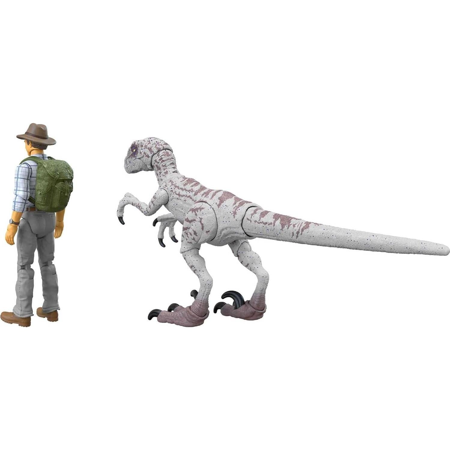 Conjunto de Figuras de Acción Mattel Jurassic World Dr. Alan Grant