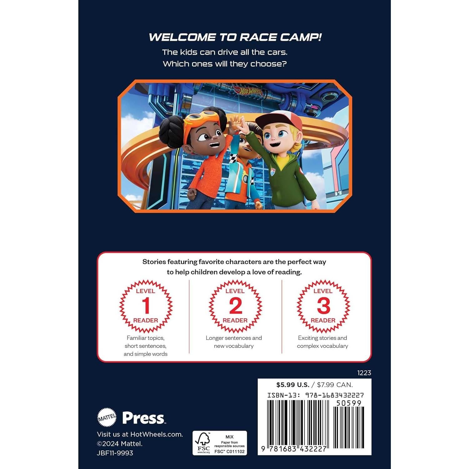 Hot Wheels Let's Race: Catch that Tire! (Mattel Reader, Level 1)