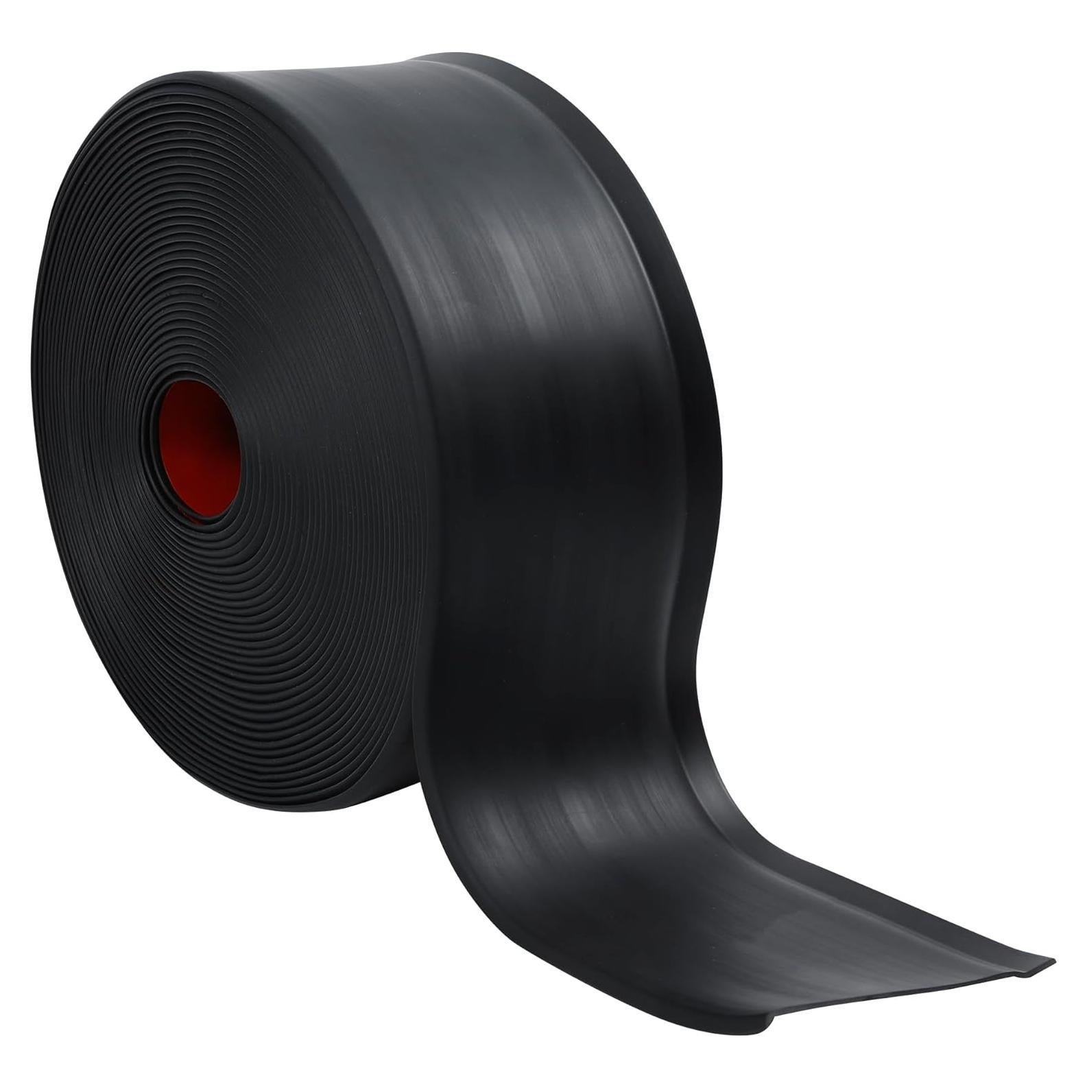 Moldura de Base Autoadhesiva Houseables 10.54cm x 18.29m Negro