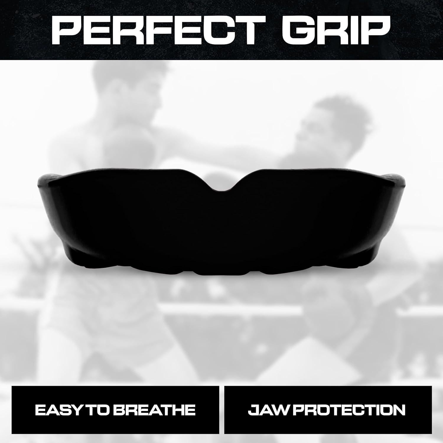 Protector Bucal Deportivo BSF IMPEX Negro para Boxeo y MMA