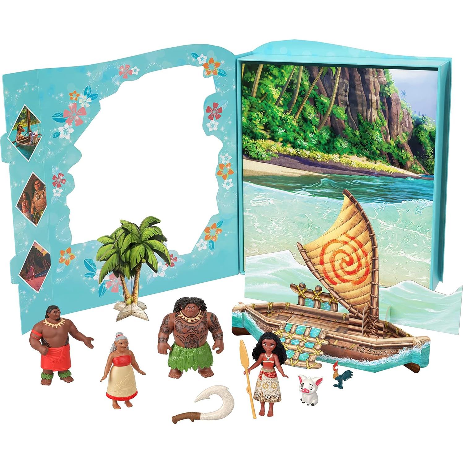 Set de Juguetes de Princesa Disney Moana Mattel - 6 Figuras