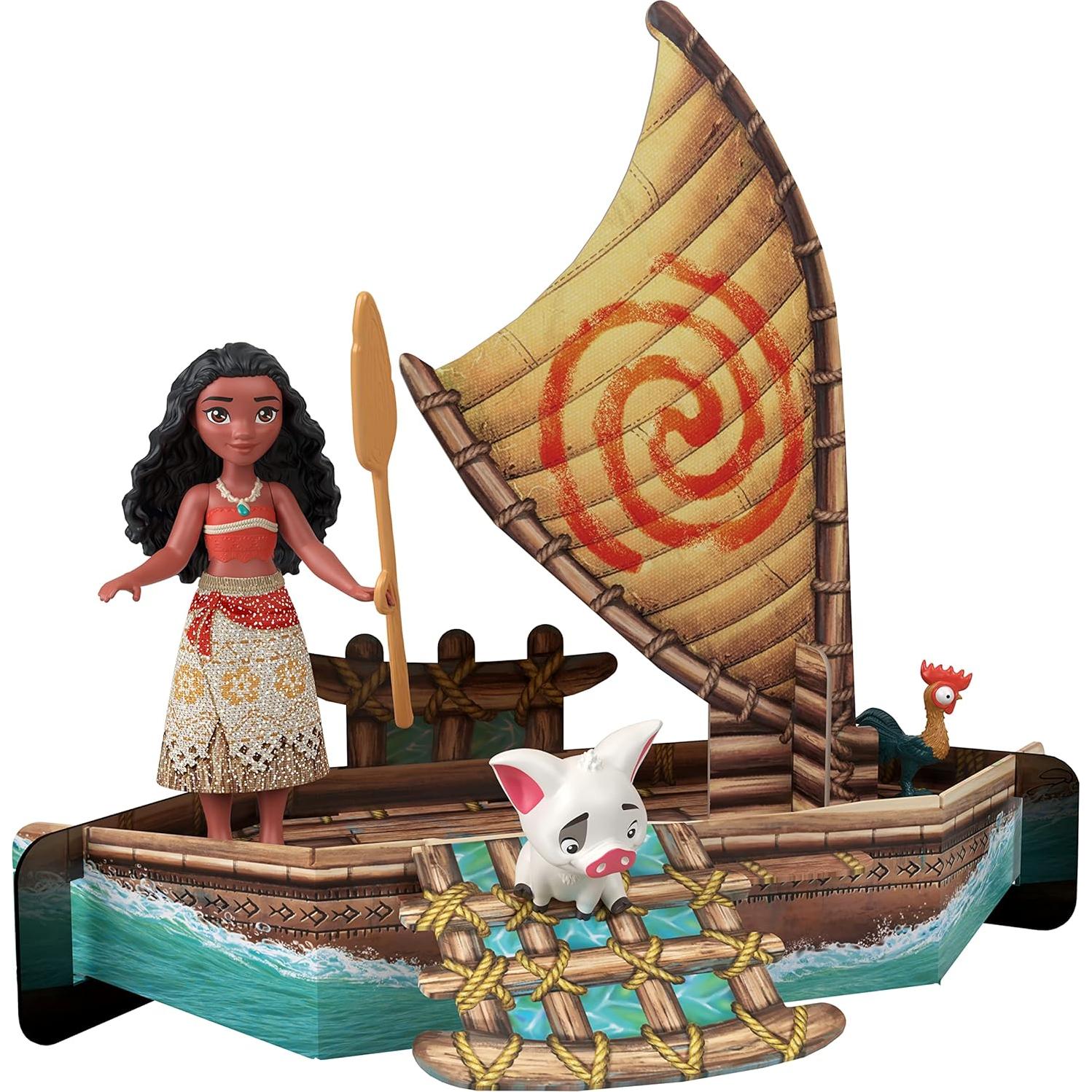 Set de Juguetes de Princesa Disney Moana Mattel - 6 Figuras