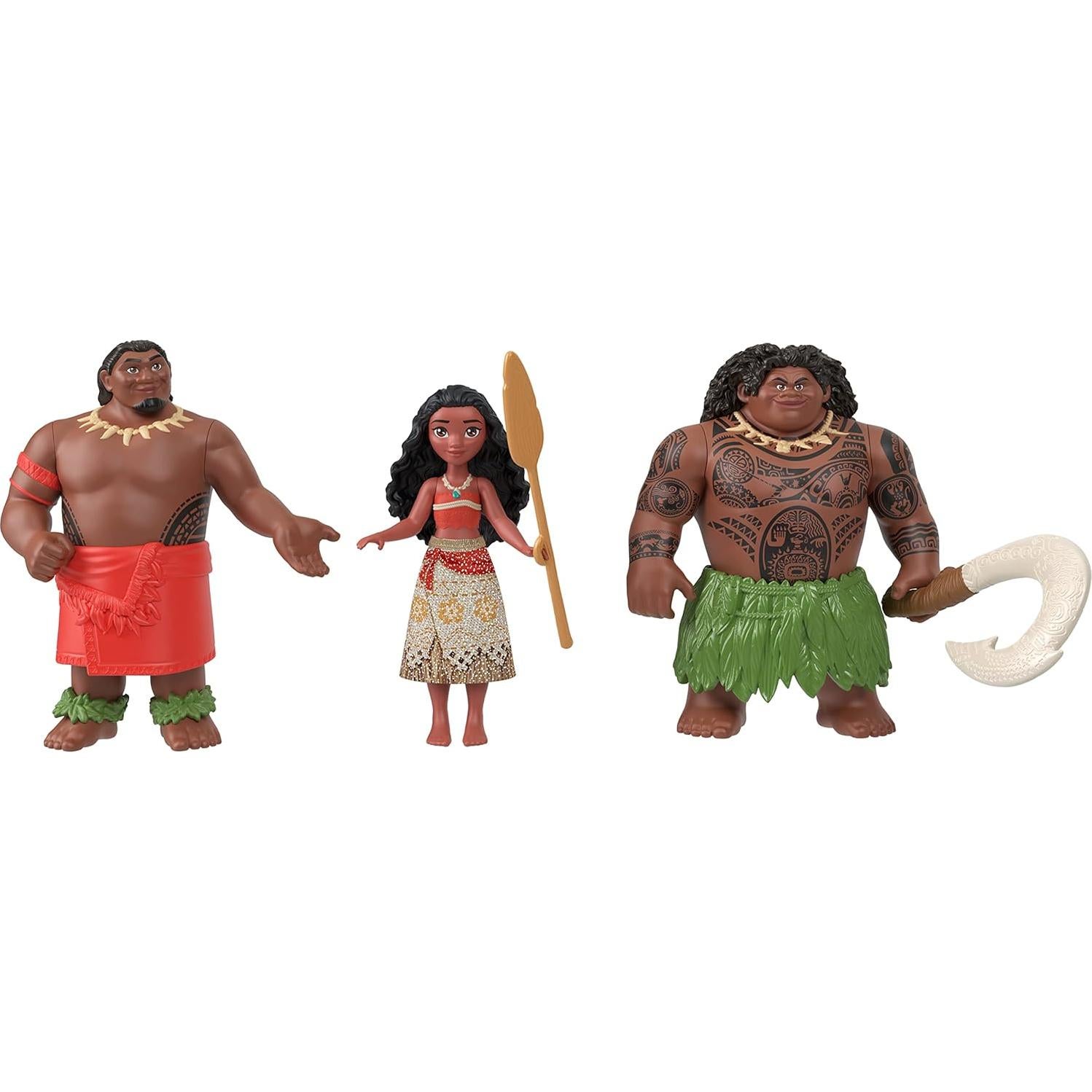 Set de Juguetes de Princesa Disney Moana Mattel - 6 Figuras