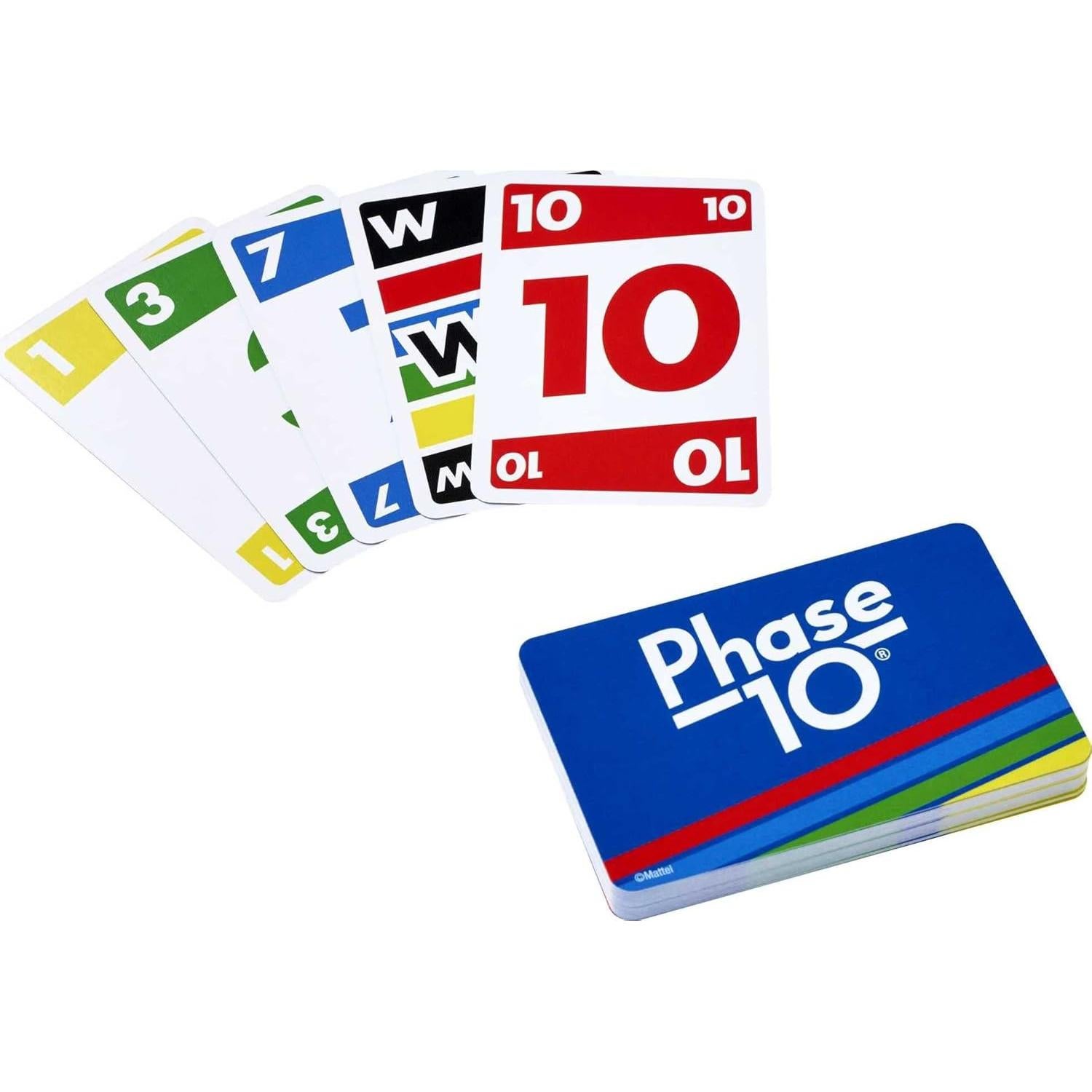 Juego de Cartas Mattel UNO, Phase 10 y ONO 99 en Lata