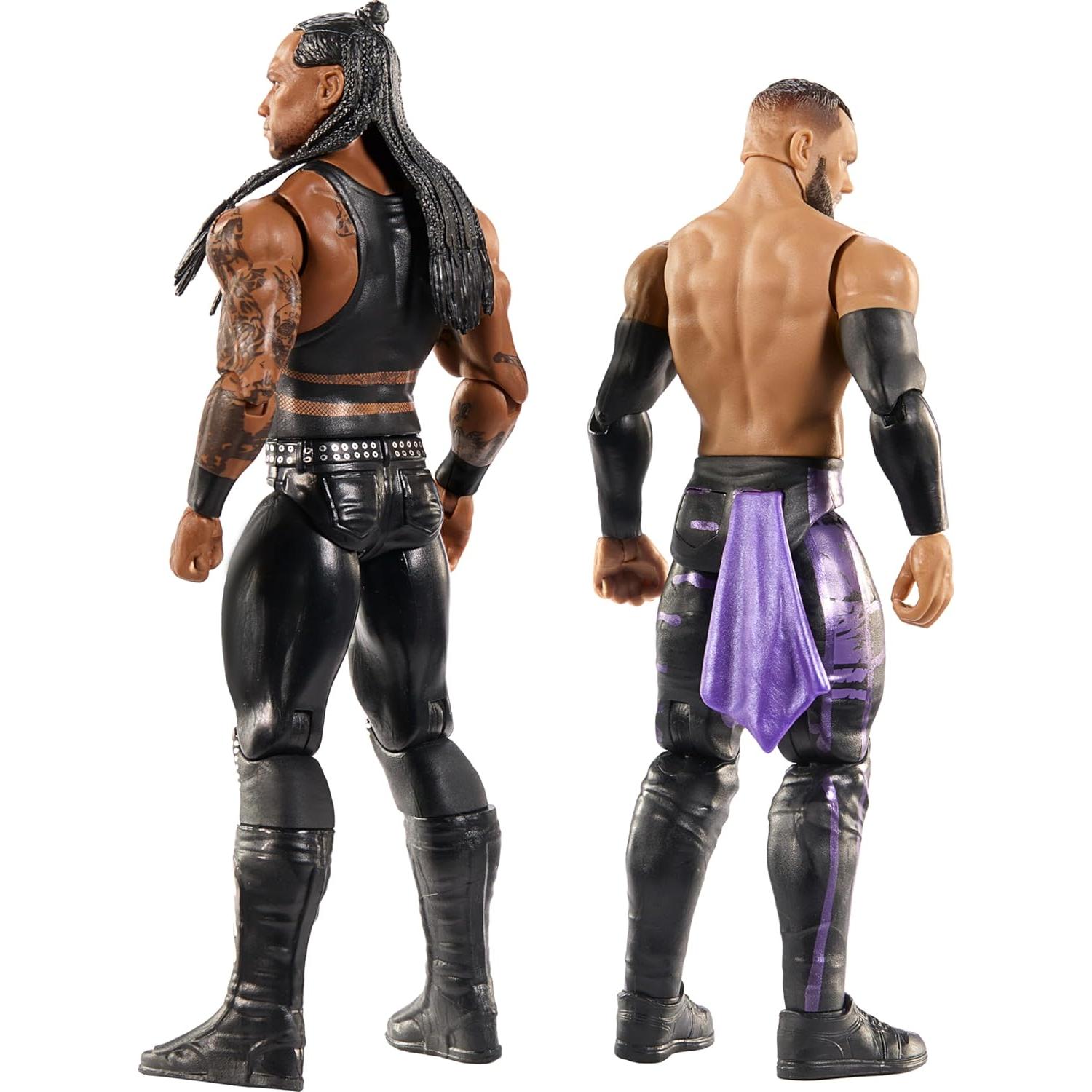 WWE Main Event Championship Showdown 2-Pack Action Figures & Accessory, Series #20 Damian Priest & Finn Balor Collectible Set