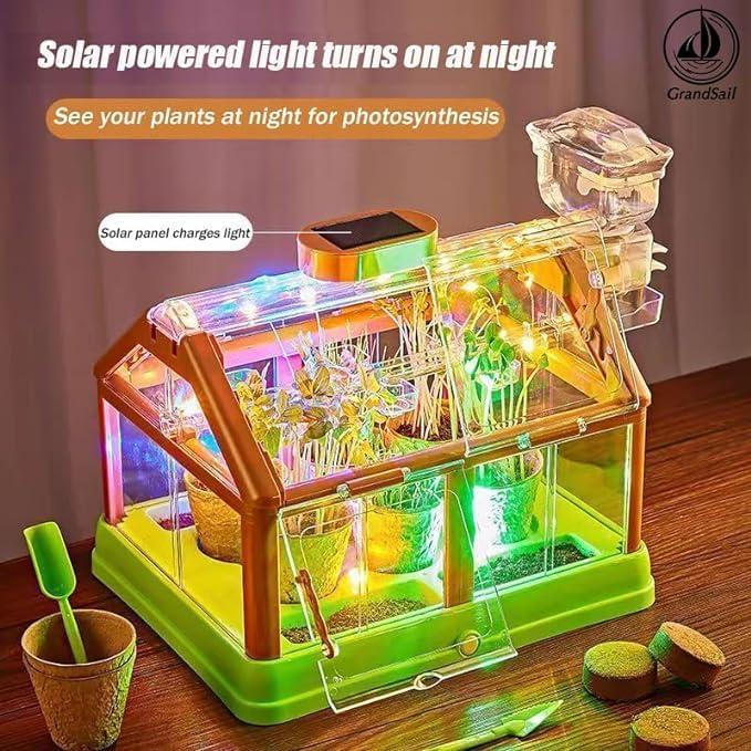 Kit de Terrario Solar GrandSail para Niños 4-8 Años