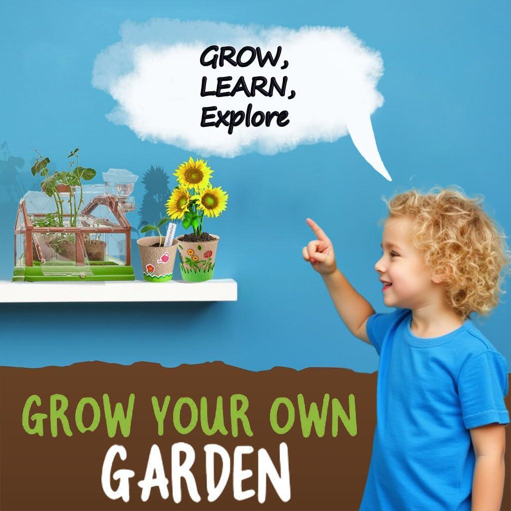 Kit de Terrario Solar GrandSail para Niños 4-8 Años