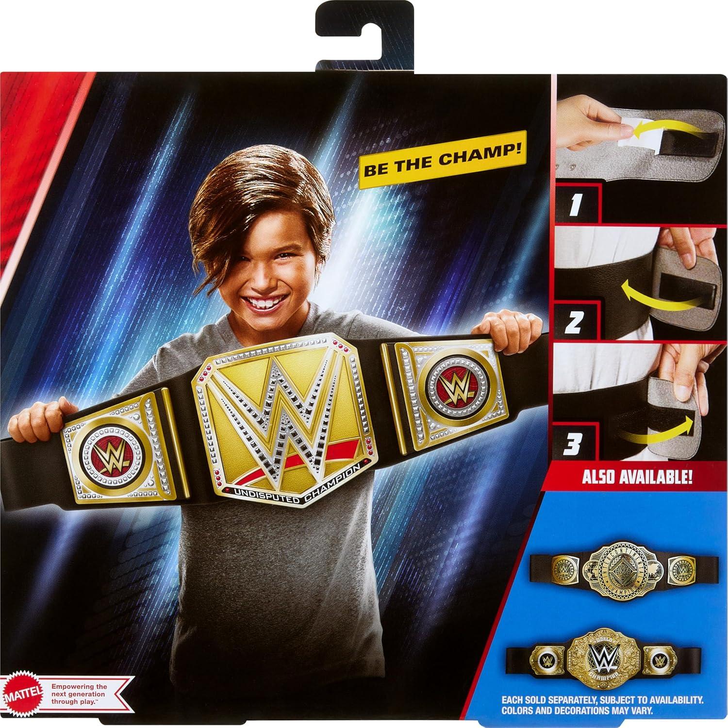 Cinturón Campeonato WWE Mattel Universal Indiscutido 96 cm