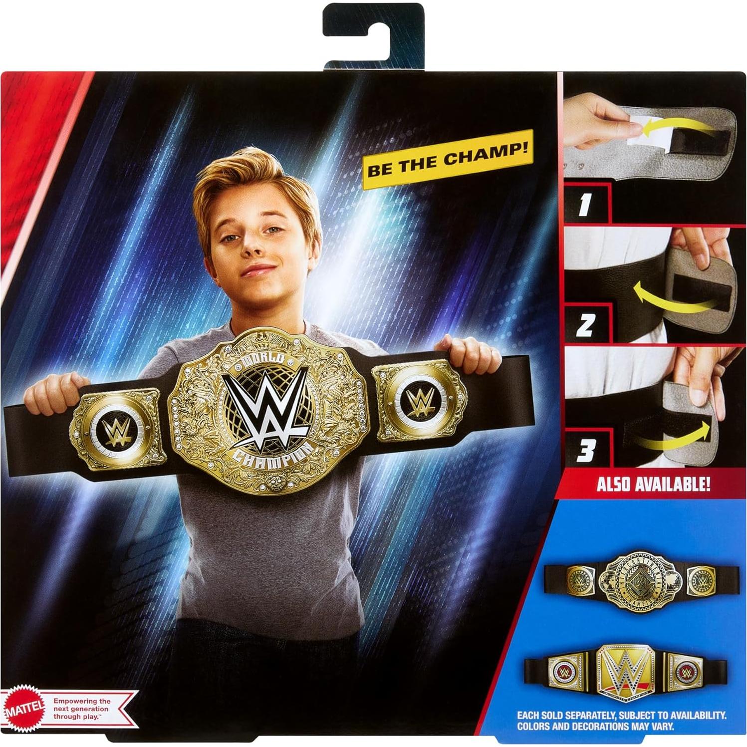 Cinturón de Campeonato WWE Mattel 91 cm Ajustable Niños
