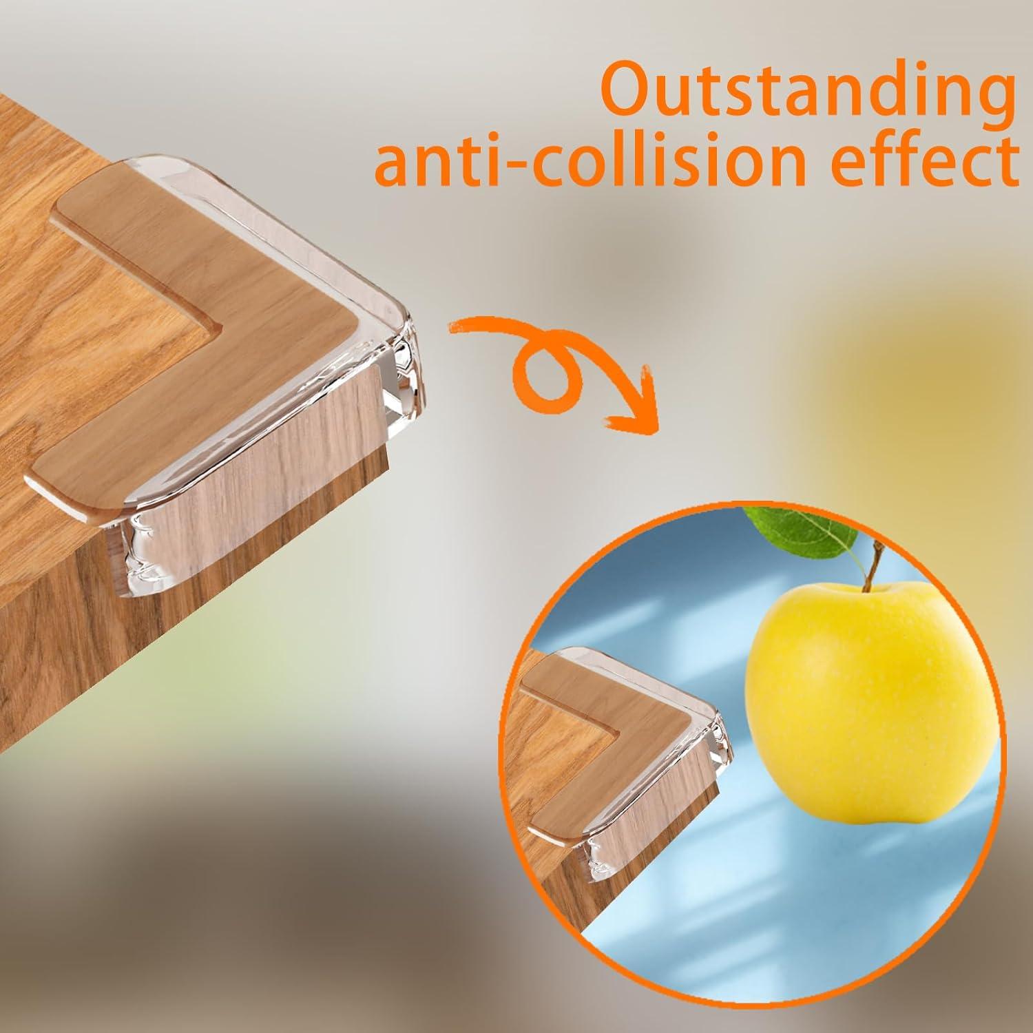 Protector de Esquinas para Bebés Incenseat 10 Piezas Transparente