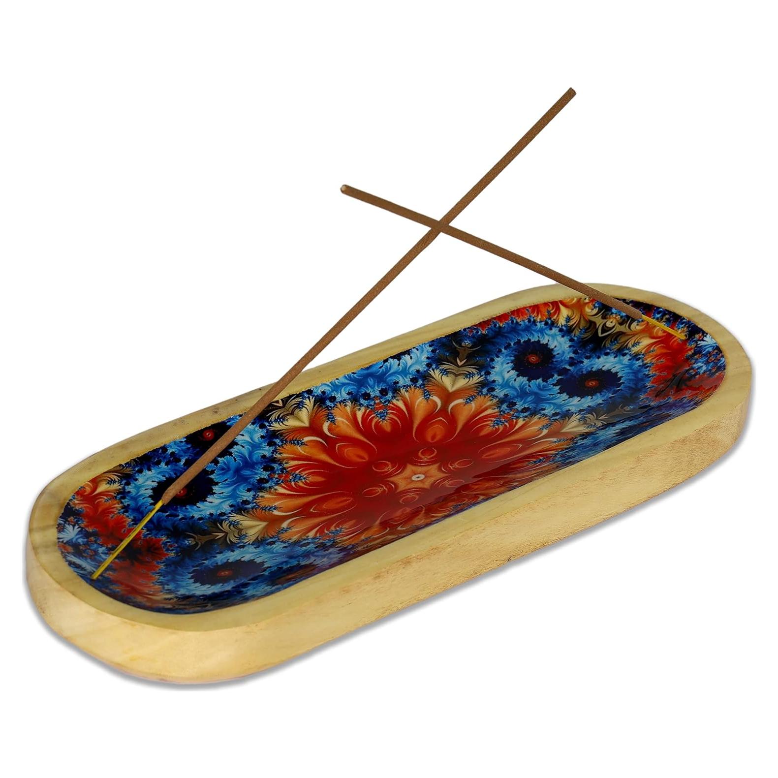 Soporte para Incienso de Madera Bless Internacional 27.94x10.16 cm