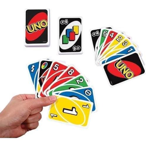 Juego de Cartas Uno Mattel 2 Paquetes Colorido