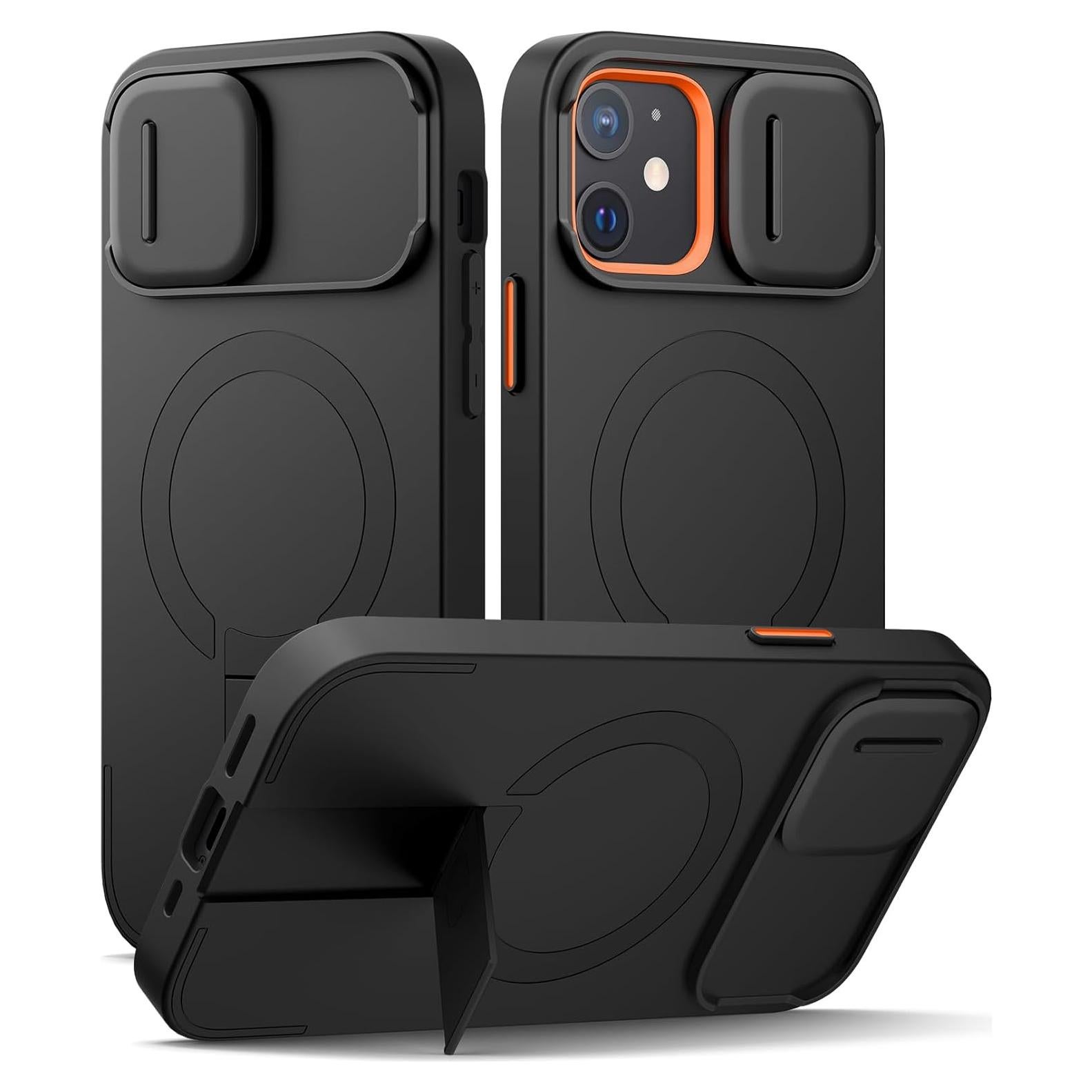 Funda SURITCH para iPhone 12/12 Pro con Soporte y Cubierta Magnética