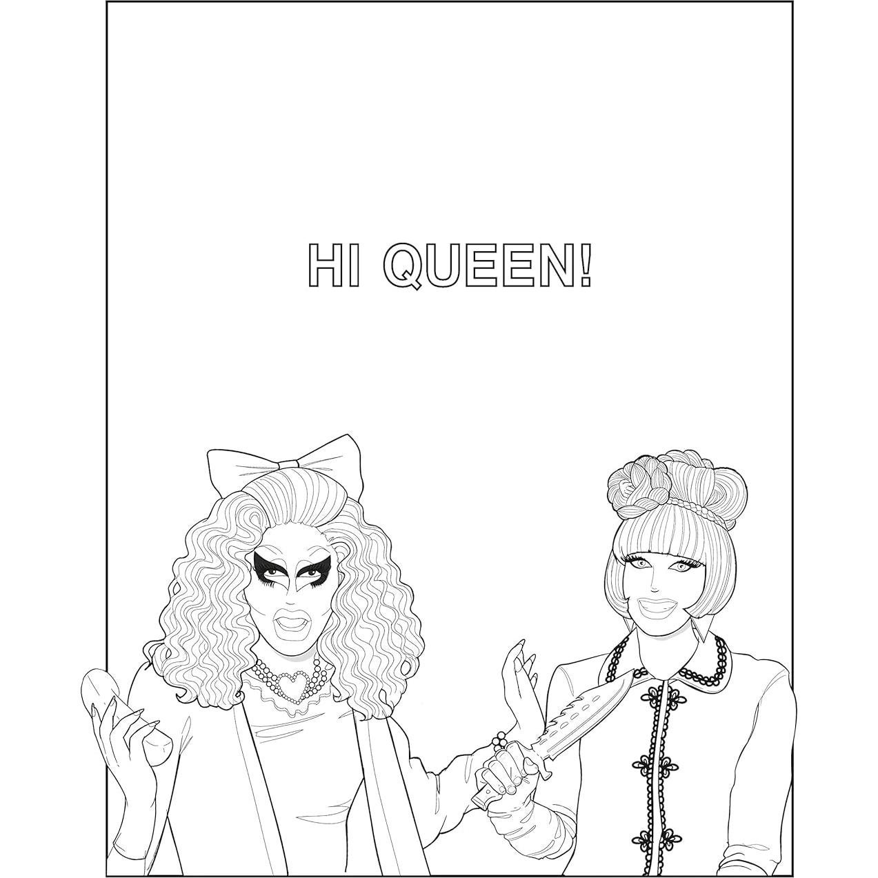 The Official Trixie and Katya Coloring Book