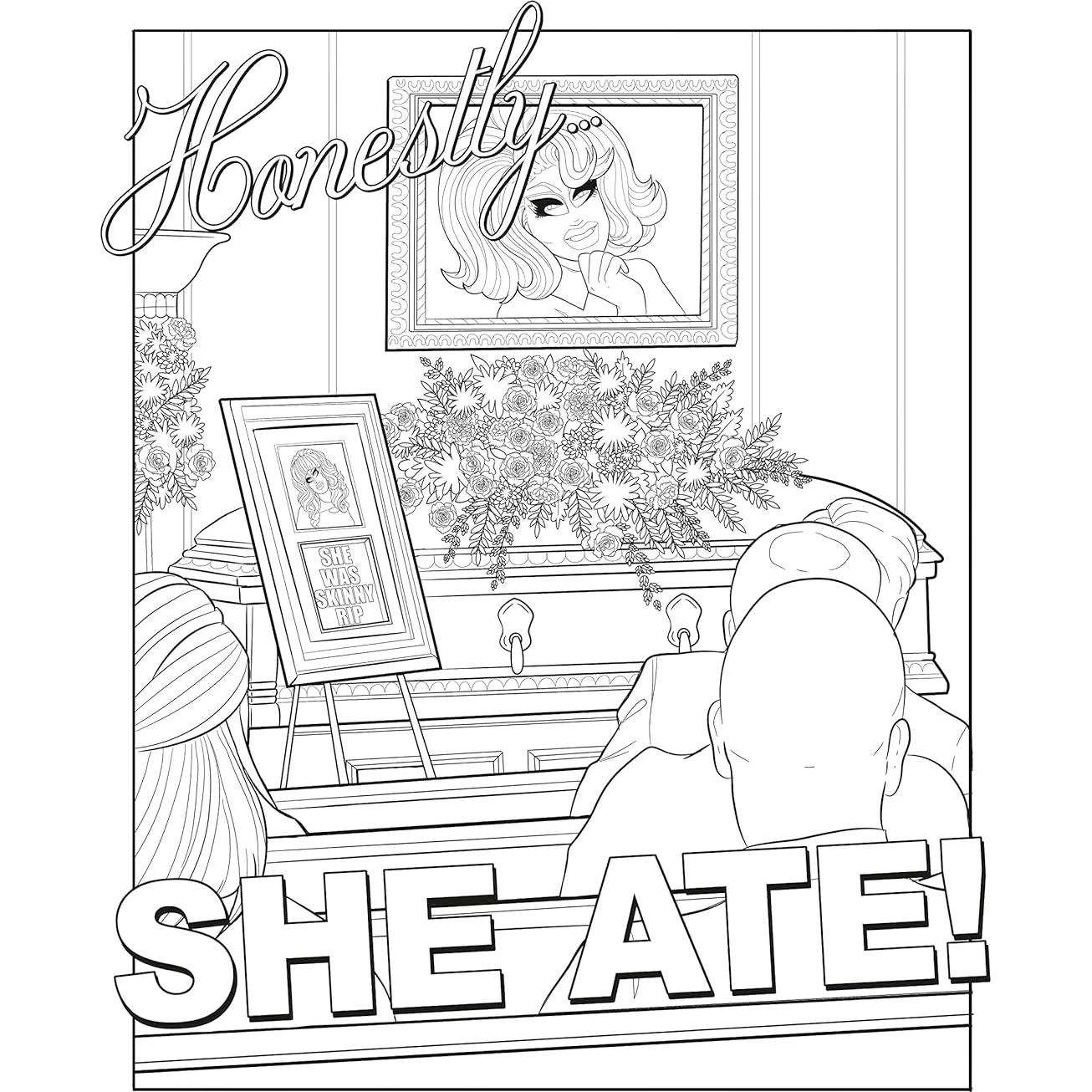 The Official Trixie and Katya Coloring Book