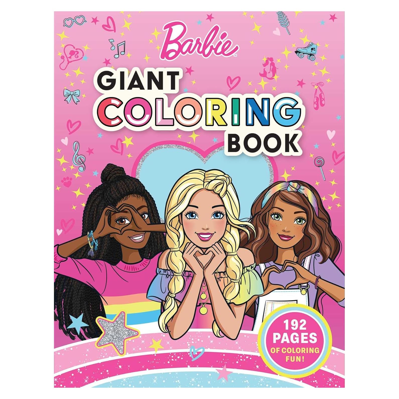 Barbie: Giant Coloring Book