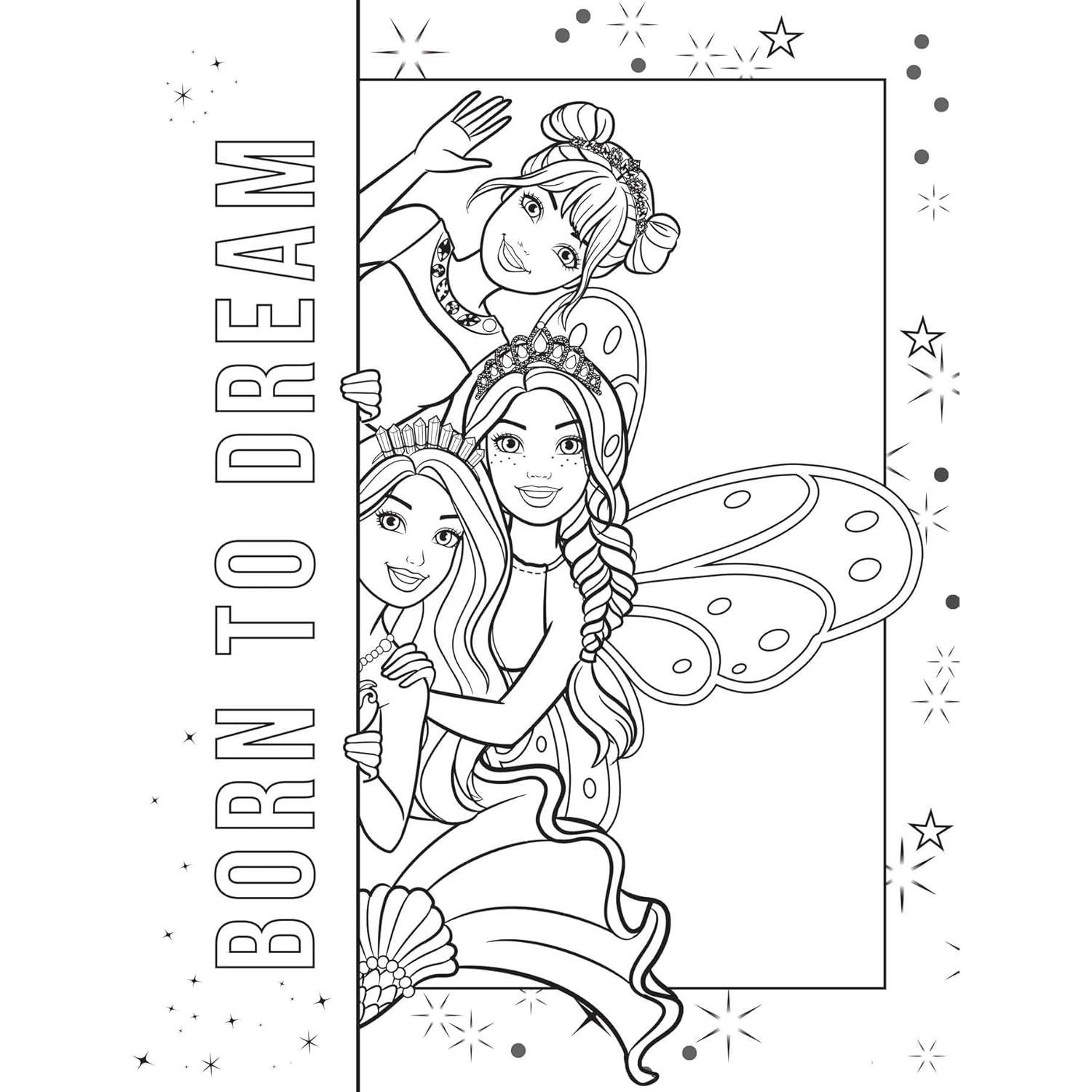 Barbie: Giant Coloring Book