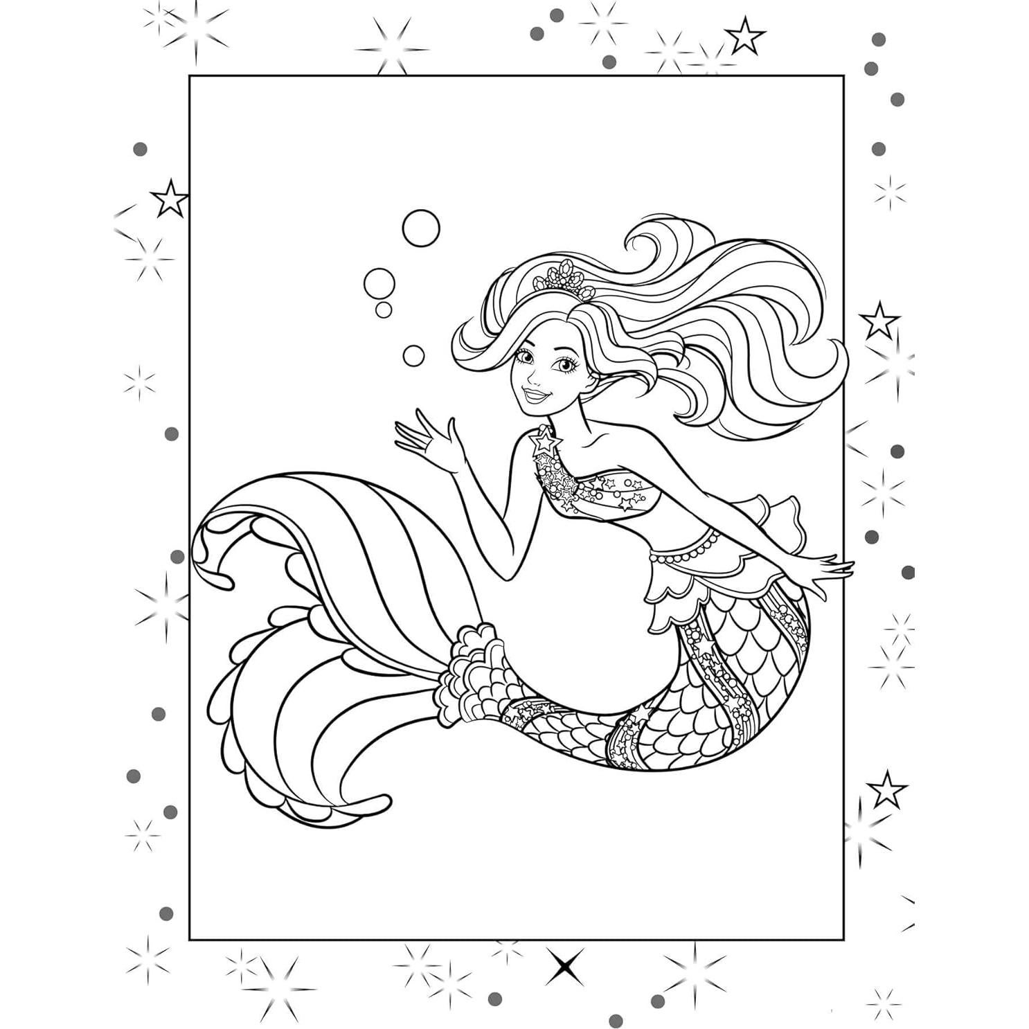 Barbie: Giant Coloring Book