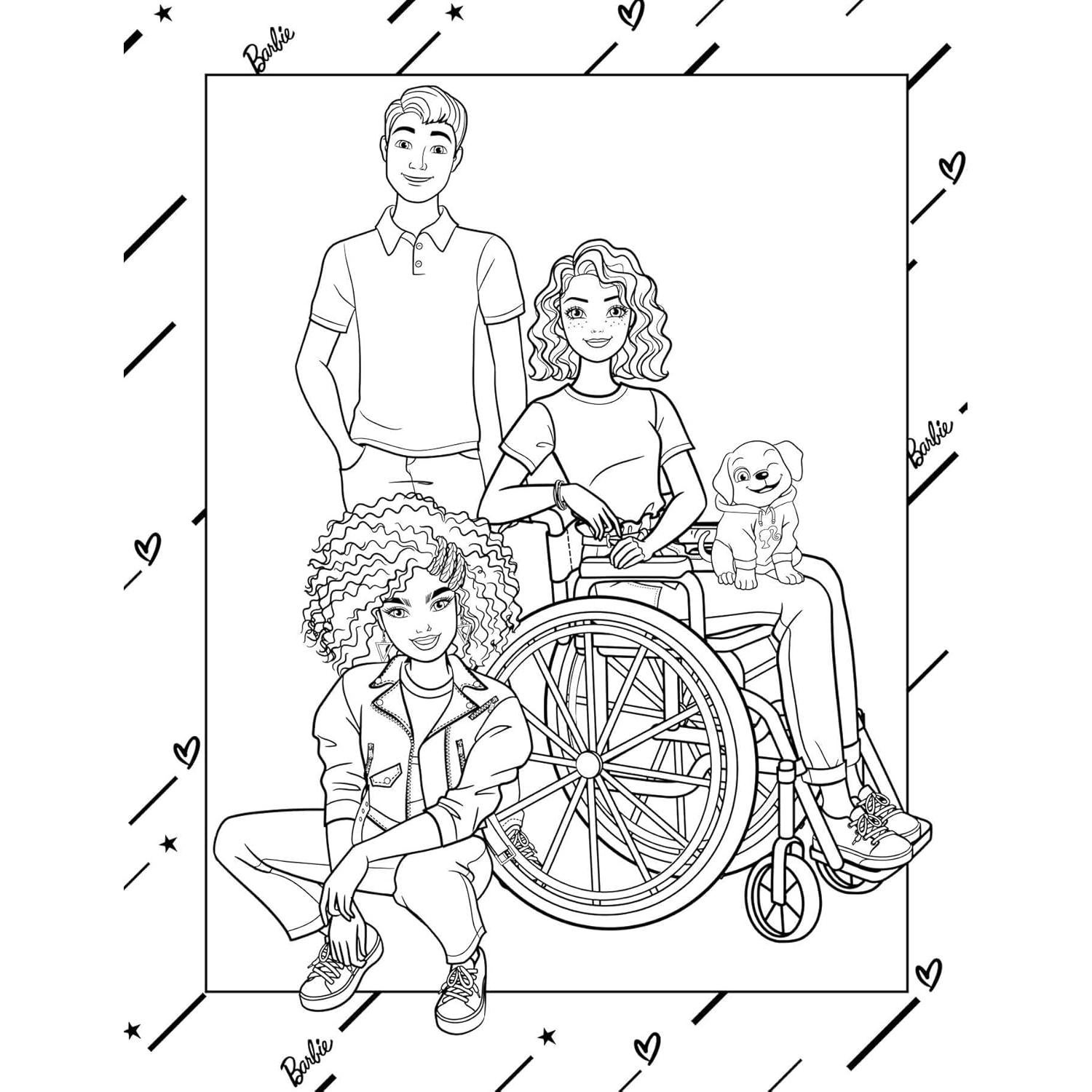 Barbie: Giant Coloring Book