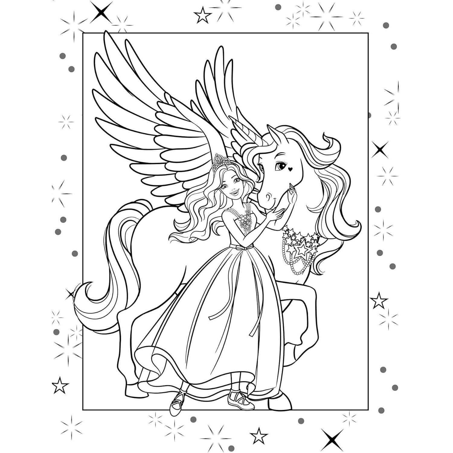 Barbie: Giant Coloring Book