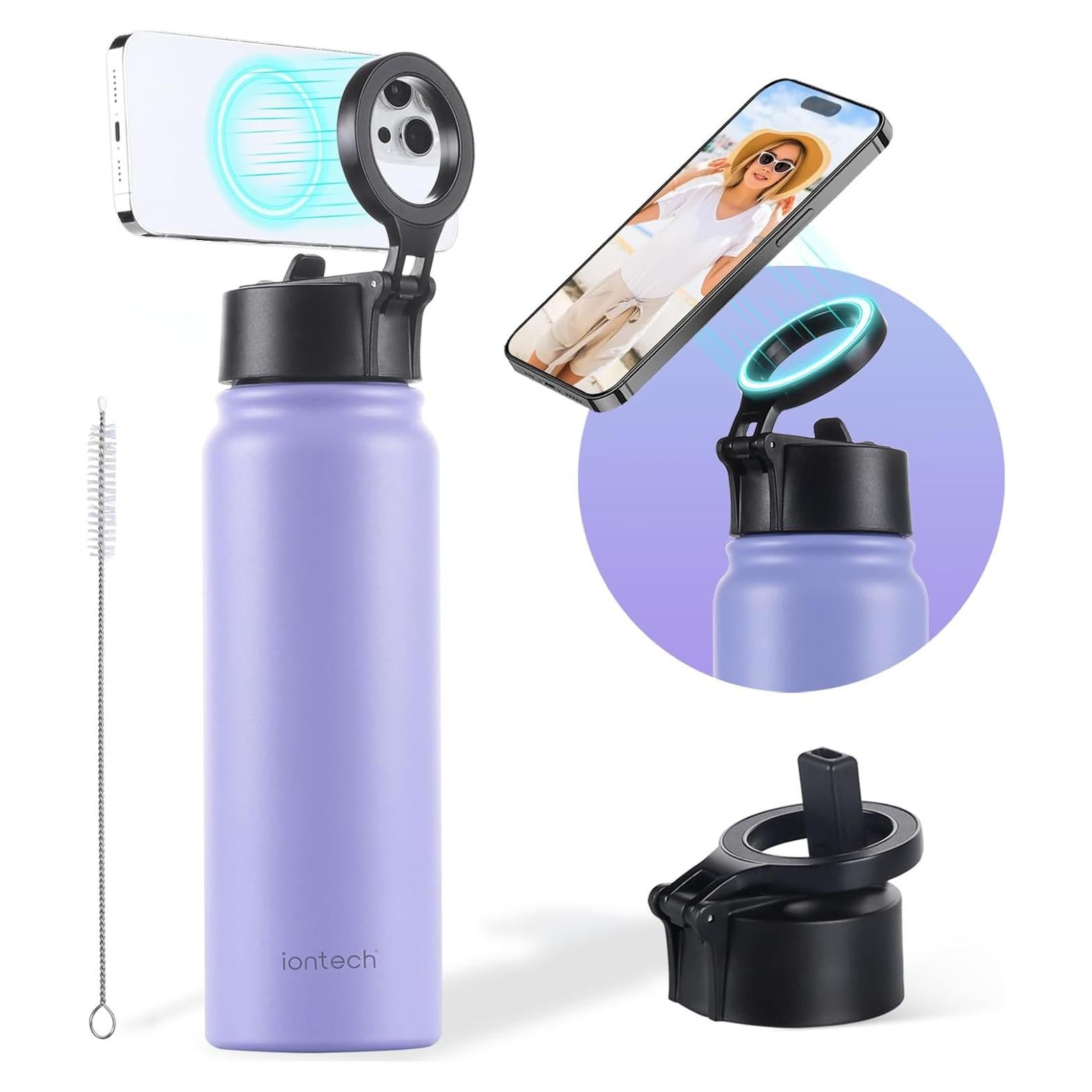 Botella de Agua Aislada ION 27oz con Soporte Magnético