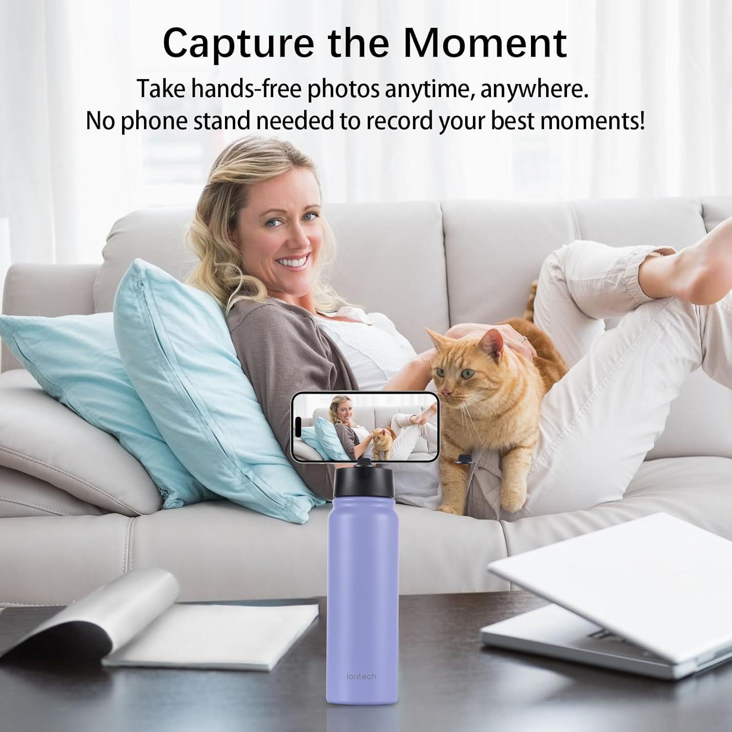 Botella de Agua Aislada ION 27oz con Soporte Magnético