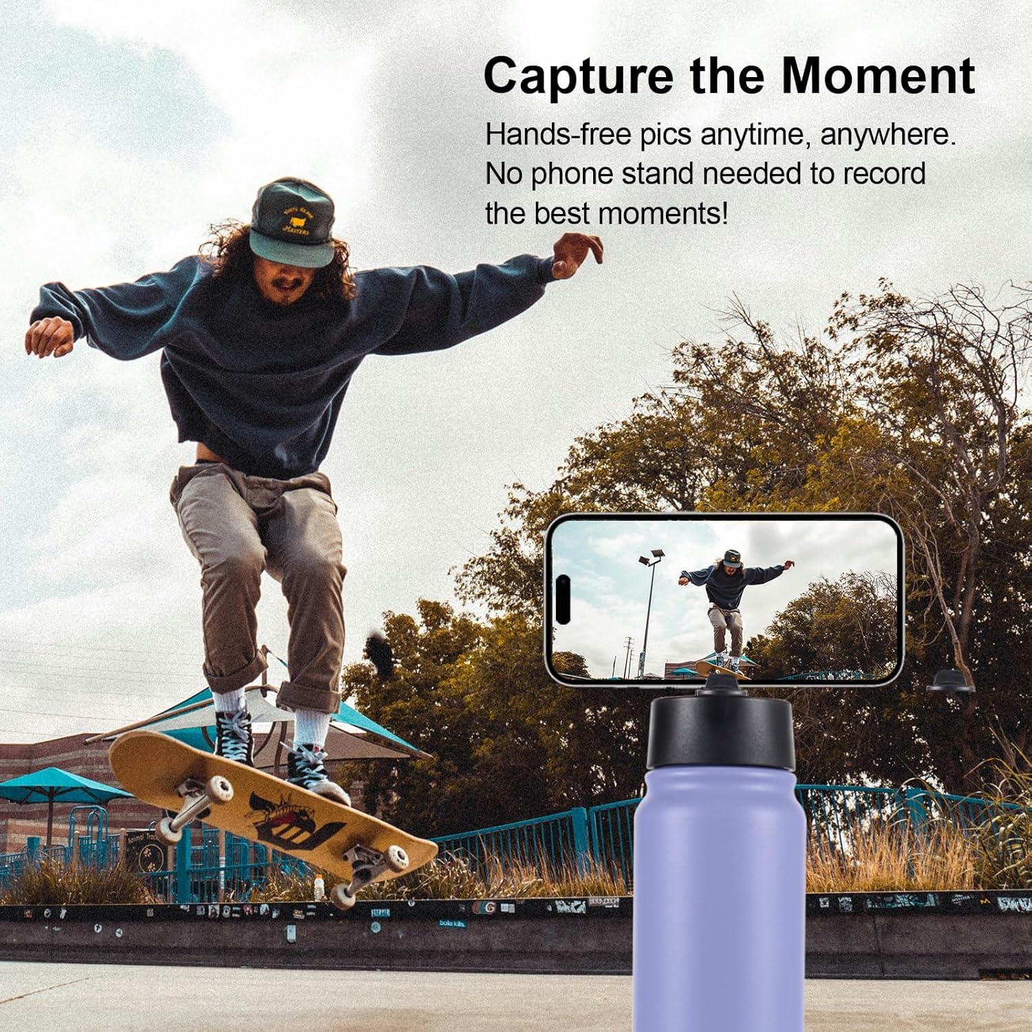 Botella de Agua Aislada ION 27oz con Soporte Magnético