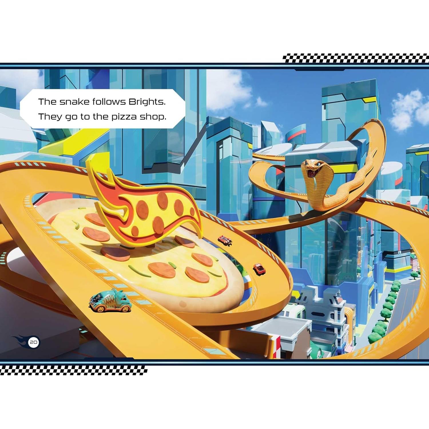 Hot Wheels Let's Race: Snake Attack! (Mattel Reader, Level 2)