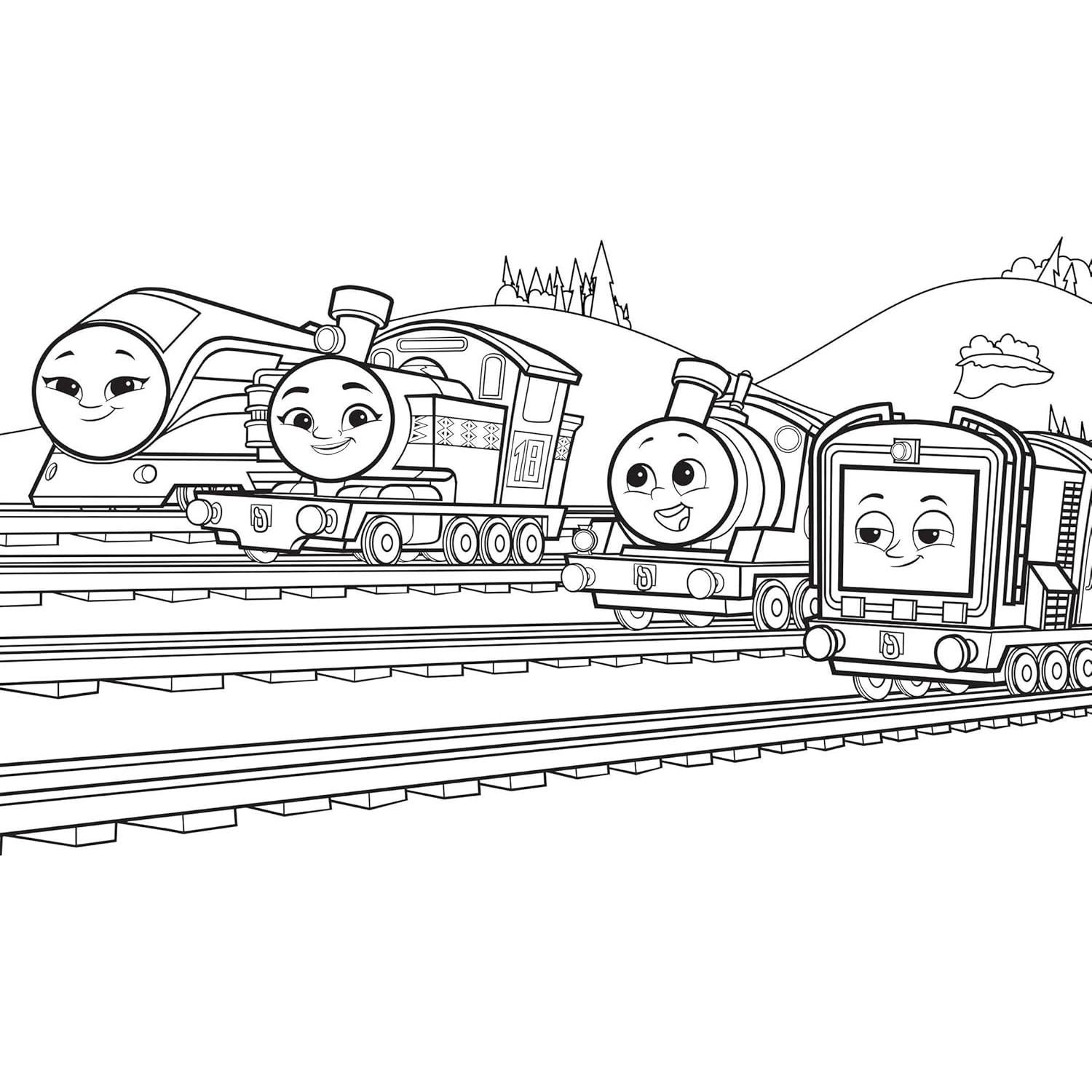 Thomas & Friends: Giant Coloring Book