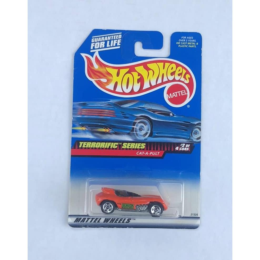 Hot Wheels Mattel 1999 Gato Lanzador Naranja 1:64