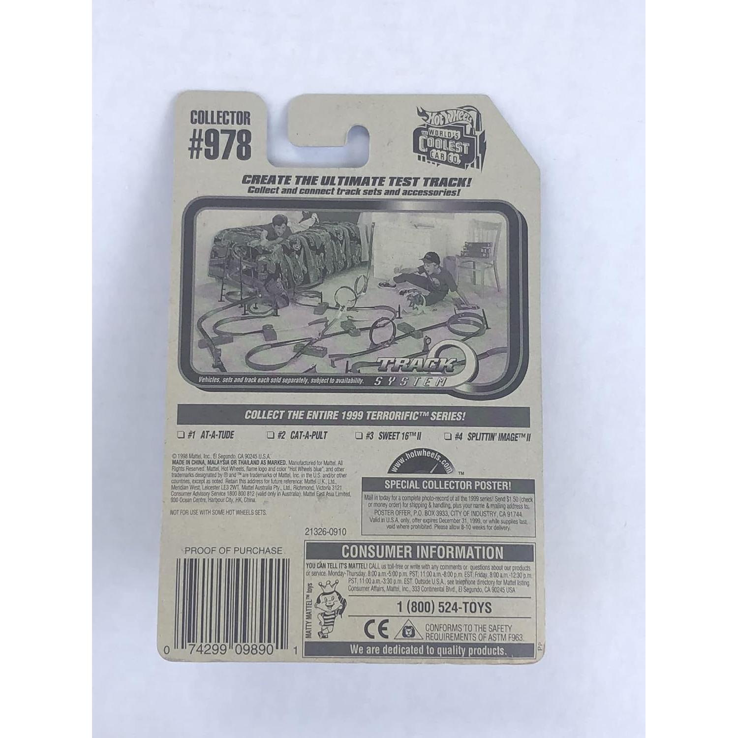 Hot Wheels Mattel 1999 Gato Lanzador Naranja 1:64